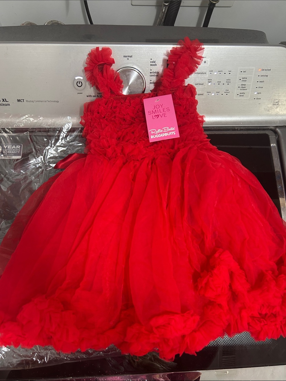 Girls 2T-3T new nwt full tulle princess dress Christmas valentines fancy